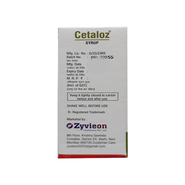 CETALOZ Syrup 60ml