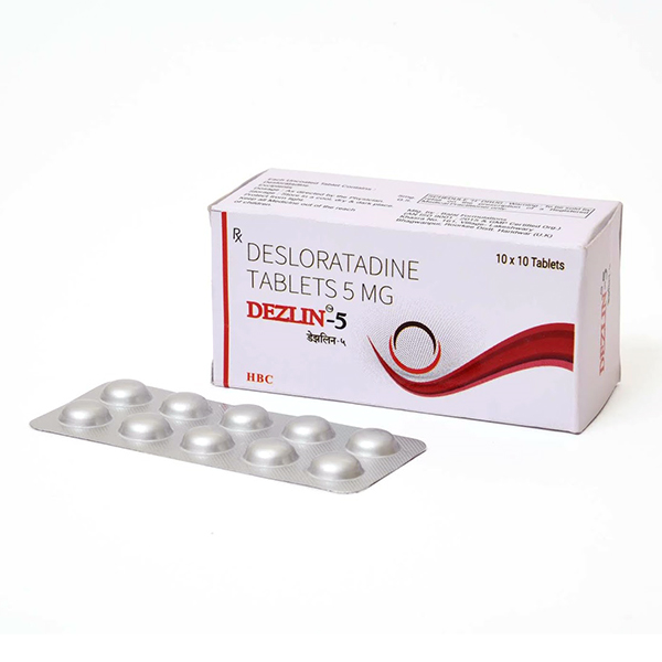 Dezlin 5mg Tablet 10'S