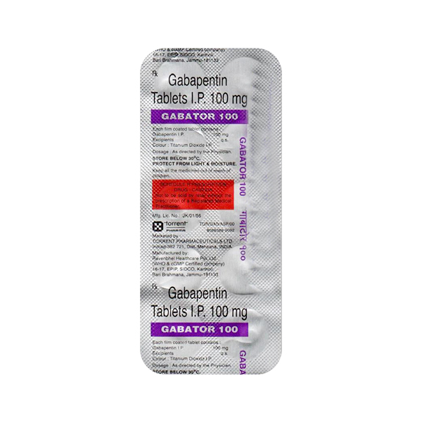 GABATOR 100 Tablet 10's