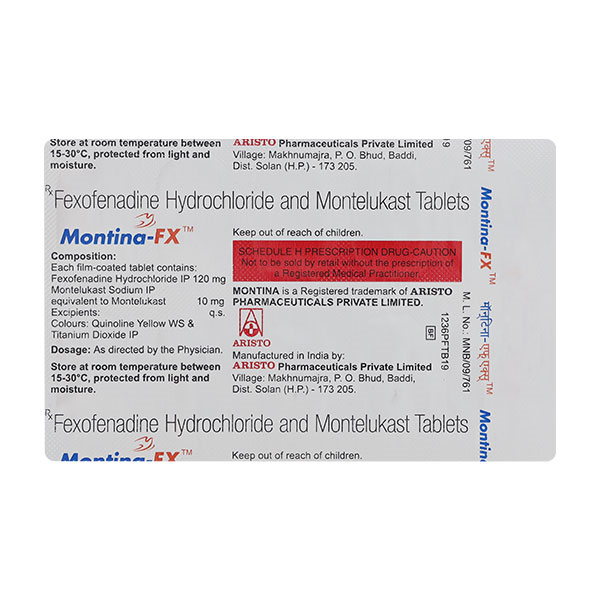 MONTINA FX Tablet 10's