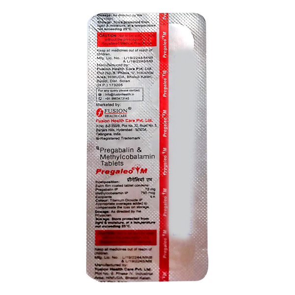 PREGALEO M Tablet 10's