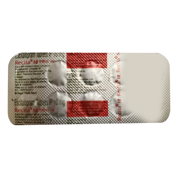 Recita 10mg Tablet 10'S