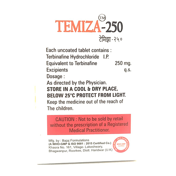 TEMIZA 250 Tablet 7's