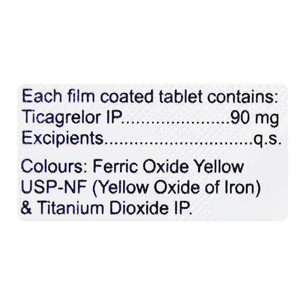 TICAVIC 90mg Tablet 10's