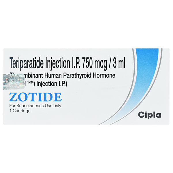ZOTIDE 750mcg Injection 3ml
