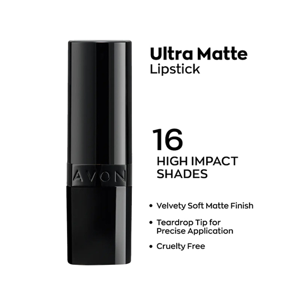 Avon Ultra Perfectly Matte Lipstick - Wistful Wine 4 gm