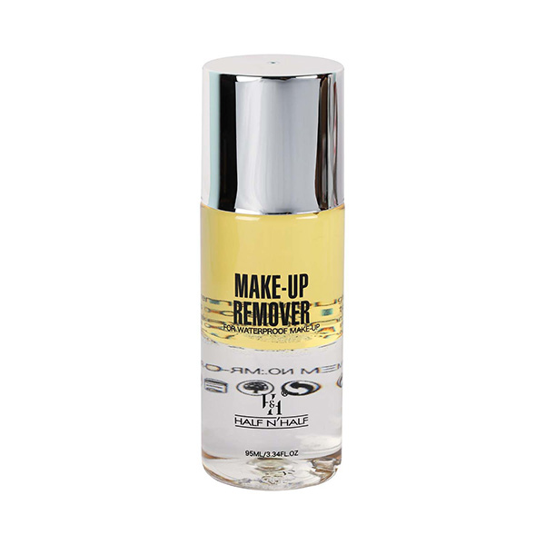 Half N Half Make - Up Remover for Waterproof Make - Up, Yellow Beauty 95 ml