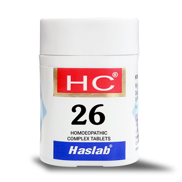 Haslab HC 26 (Homeopathic Complex) Tablet 550 gm