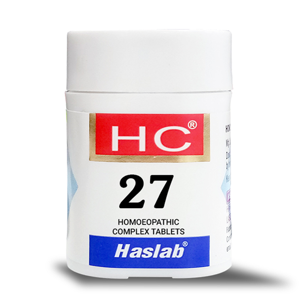 Haslab HC 27 (Homeopathic Complex) Tablet 550 gm