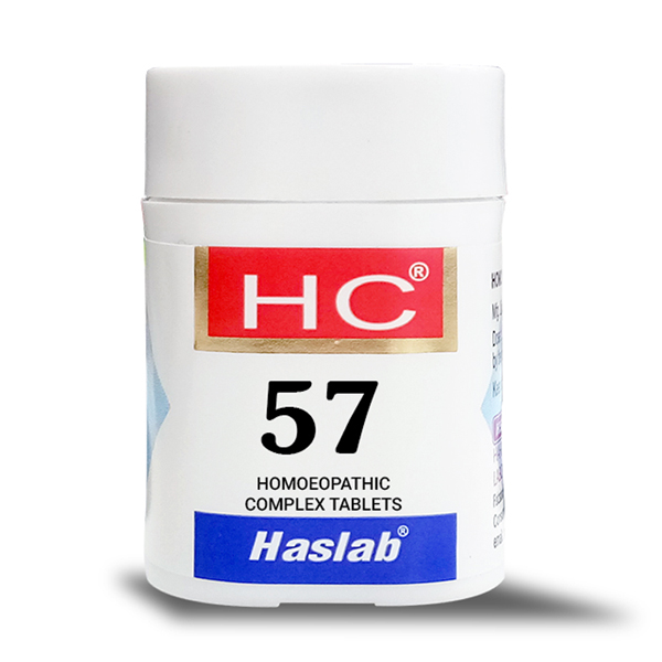 Haslab HC 57 (Homeopathic Complex) Tablet 550 gm