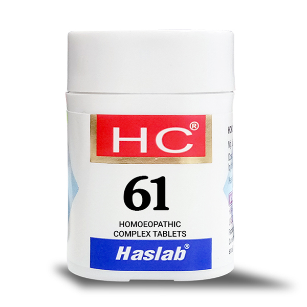 Haslab HC 61 (Homeopathic Complex) Tablet 550 gm