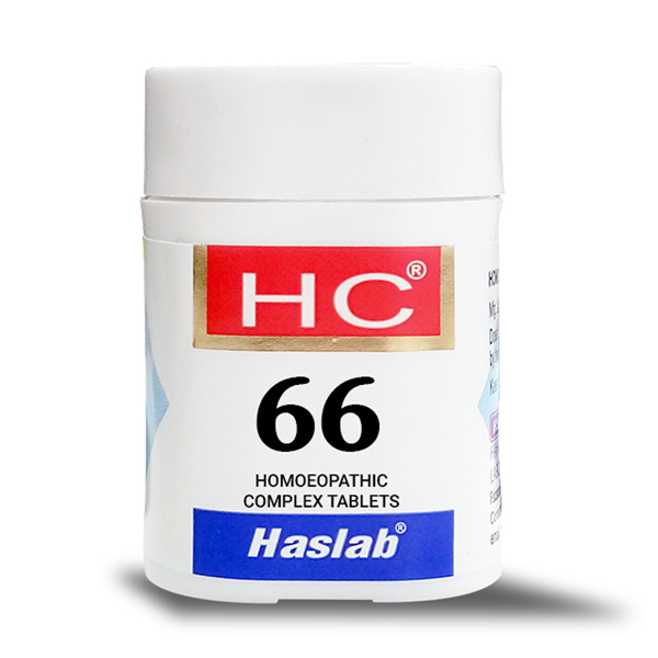 Haslab HC 66 (Homeopathic Complex) Tablet 20 gm