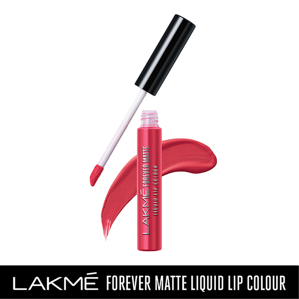 Lakme Forever Matte Liquid Lip Colour Coral Candy 5.6 Ml