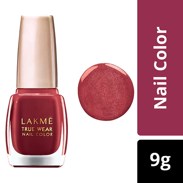 Lakme True Wear Nail Color Shade D415 9 Ml