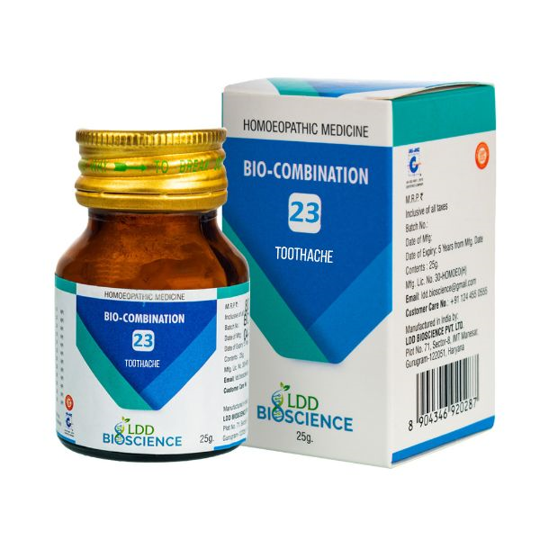 LDD Bioscience Bio-Combination No 23 Tablet 25 gm